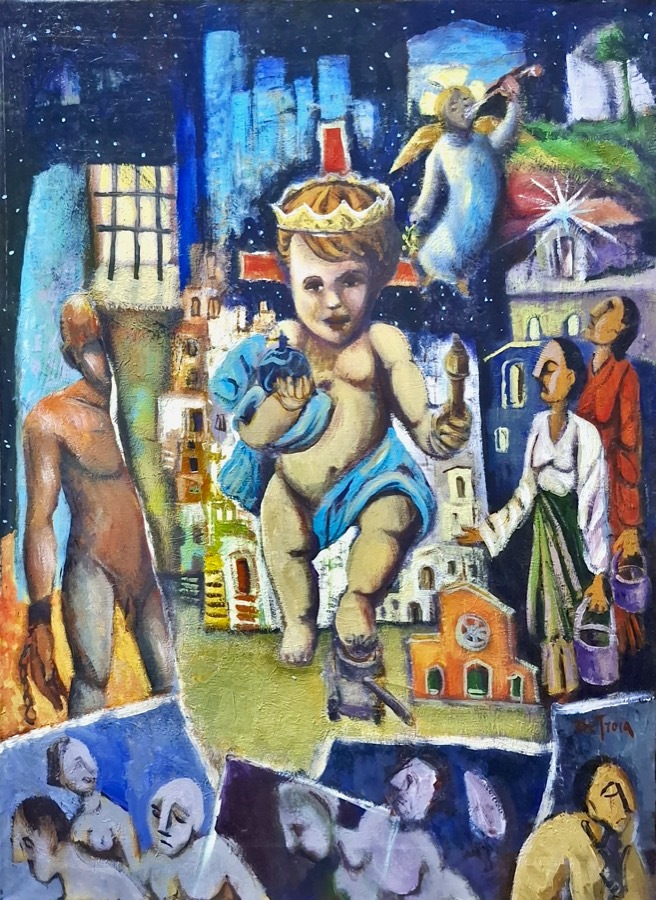 NATALE DAY, acrilico su tela, 2014