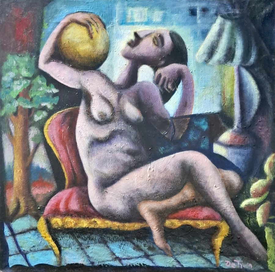 METAMORFOSI, acrilico su tela, 2015