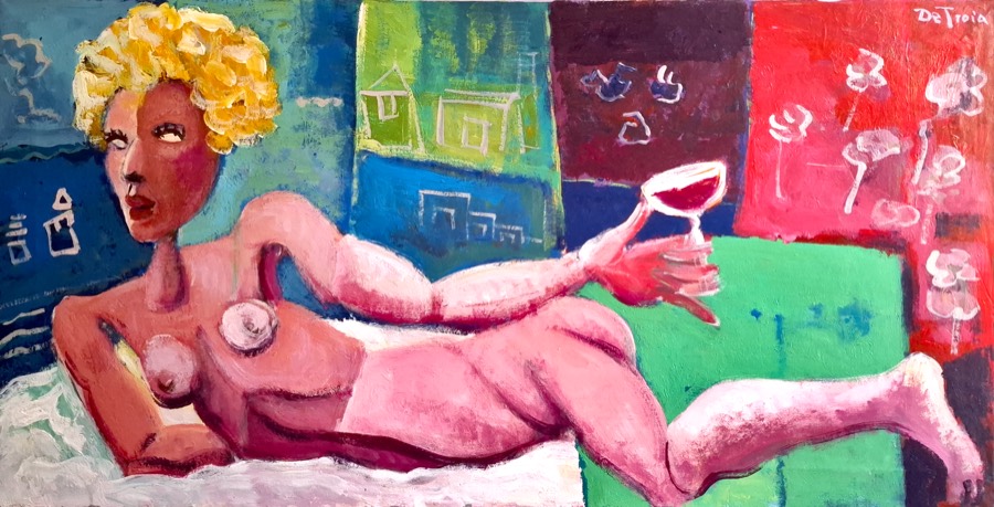 MARILYN, acrilico su tela, 2020