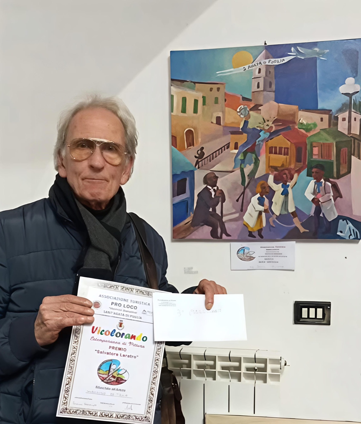 Premio Salvatore Laratro Vicolorando — Giacomo De Troia, Pro Loco Sant'Agata di Puglia